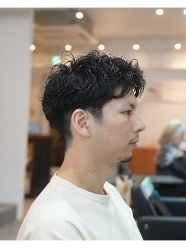 ベンジー 天神店(benji) 大人パーマ/メンズショート/ビジネスマンパーマ 天神/大名