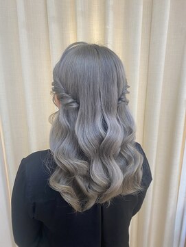 ソノ(sono) ハーフツイン　ツインアレンジ　ハーフアップ　デートヘア