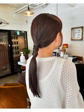 ア セカンド 清藤美容室第弐號(a sekand) アッシュブラウンカラー