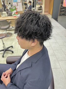 ゼスト 吉祥寺店(ZEST) 波巻きスパイラル　マッシュパーマ　吉祥寺/島田優斗