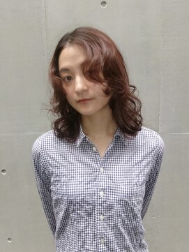 ゼスト ジグ(ZEST ZIGU) レッドブラウン　レイヤーカット　吉祥寺　AN★