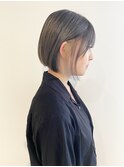 コンパクトボブ×インナーカラー