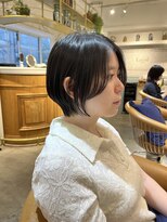 ロンド シャルム 吉祥寺(Lond charme) ウェーブミディアム似合わせカットメルティカラーショート吉祥寺