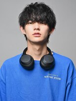 無造作ショートウルフヘア