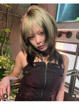 ハコ プラス(HACO+) 【Haco+】Nova_バイカラー_ブリーチ