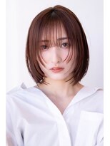 ドットハリス(.Hallis)&nbsp;大人可愛いレイヤーボブ/2wayバング/アッシュベージュ