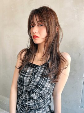 ロジッタ(ROJITHA) 【ROJITHA原宿表参道】ブラウンベージュ×ラフレイヤースタイル