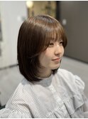 【Lim】ミディアムレイヤーカット