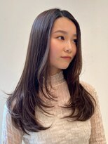 コンフィー(comfy)&nbsp;『サザワ』フェザーパーマチェリーブラウンミニウルフ