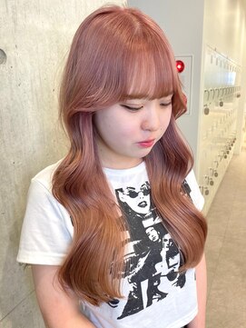 サンクプロジェクト(cinq PROJECT) ダメージレスなブリーチカラーで作るピンクカラー