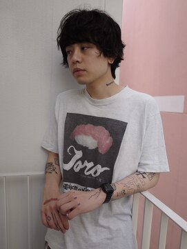 ヨー(Yoh-) 【マッシュウルフ/ササキケイスケ】パーマ/メンズパーマ