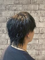 メンズプライマル(Men’s PRIMAL)&nbsp;MEN’S/フェザーパーマ/サーフカール/刈り上げセンターパート