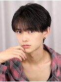 シースルーマッシュ　ダウンパーマ