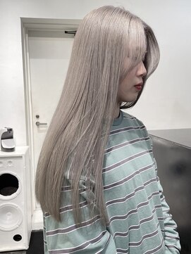 ココ 本八幡(KOKO) #黒髪#小顔#クラゲヘアー#オリーブグレー#ココアベージュ#美髪