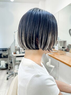 モリオ フロム ロンドン 成増店 【morio成増 セリザワ】切りっぱなしボブ プレイングカラー