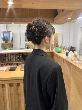 ヘアセット/お呼ばれヘア/パーティーヘア/カチモリヘア