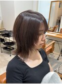 【amule hair】ナチュラルハッシュカット