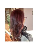 アットティー 金沢八景(at tee...)&nbsp;【ハイライト×ジューシーベリーカラー】