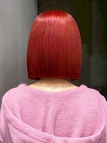 アルバム 新宿(ALBUM SHINJUKU)&nbsp;ブリーチボブ韓国ヘアダブルカラーミディアム_ba580723