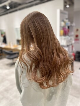 アヴァンス 京橋店(AVANCE) ブリーチ1回ミルクティーベージュ/大人ガーリー/似合わせ/京橋