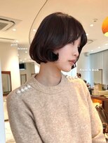 ホロ 渋谷(hollo) ボブ フレンチボブ ミニボブ 海外ヘア 透明感カラー