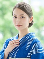 と和 巣鴨 大人上品な浴衣ヘアセット*ルーズシニヨン