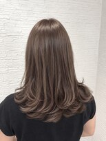 リオリス ヘア サロン(Rioris hair salon)&nbsp;透明感/アッシュグレージュ/ミディアムレイヤー