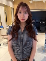 ソラス 緑地公園店(SOLAS) ロングヘア/レイヤーカット/暖色系カラー/ヘアスタイル