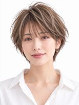 ビフィーノ リルネ(Bifino Rilune)&nbsp;兵庫県川西市 透け感ベージュショート