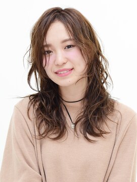 ヘアアンドメイク アース 聖蹟桜ヶ丘店(HAIR&MAKE EARTH) 柔らかフリルウェーブ【EARTH聖蹟桜ヶ丘】