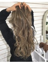 ビーヘアサロン(Beee hair salon) ダブルカラーハイライト×ベージュカラー
