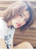≪Libera 松井≫無造作でも大人かわいい◎ふわミディ
