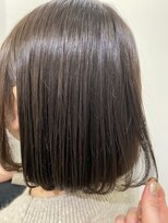 インビテーション(invitation)&nbsp;ナチュラルボブ×オリーブベージュ