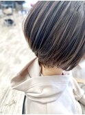 【札幌平岡 デザインカラー(ハイライト)】 藤原有貴