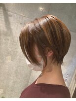 アンドエヌ 調布 つつじヶ丘(&/N) 前下がりショート 大人ヘア オフィスヘア  つつじヶ丘 調布 仙川