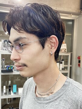 バイフィフス 原宿/表参道(by fifth) スリークショート/センター分け/ハンサムショート/パーマ