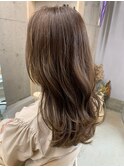 【mii】ラベンダーアッシュベージュ/レイヤーカット