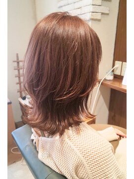 リンネルヘアー (Rin:nel hair) ミディアムレイヤー【お客様スタイル】