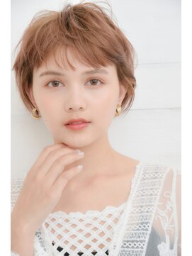 ヘアーサロンロージー 水沢寺小路店(Hair Salon Rosy) ナチュラルシースルーショートボブ