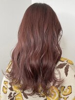 オーガニックマインド 坂戸 鶴ヶ島(organic+mind) 20代30代40代ピンクアッシュ髪質改善カラー艶感ストレート