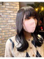 モナン 渋谷(Monan)&nbsp;外はねセミディースタイル！