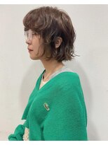 ナップヘアー NAP hair 【ウェーブパーマ】ボブ