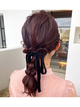 ティフ(TIF) お呼ばれアレンジ♪