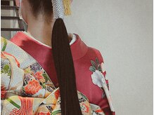 ヘアメイクボッカ(hair make Bokka)の雰囲気（着付け、セットのご予約はお電話で承っております！）