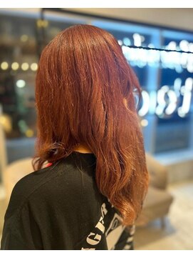 エムテコ(M.techo) ブリーチ有り☆暖色系カラー