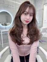 アリュウル 表参道 青山(Allure) ワンカールミディアムヘア◇韓国レイヤーカット　上野