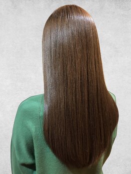 ビューティースペースラルジュヘアー(Beauty Space Large hair)の写真/ダメージレス施術でツヤ&潤いのある柔らかでナチュラルな仕上がりに♪季節のお悩みも解消しお手入れも楽に!