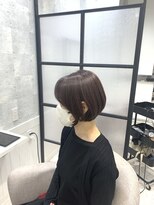 イーズ バイ インス(Yeeee.s by INCE)&nbsp;白髪ぼかし/白髪改善カラー/ショート/透明感カラー/脱白髪染め