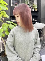 チュダック(ChuDuck)&nbsp;韓国風《ピンクブラウン》ハイトーン/ケアブリーチ/ダブルカラー