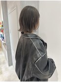 YOKE 切りっぱなしボブ外ハネボブくびれボブアッシュグレージュ